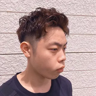 パーマ メンズ メンズサロンLOSS所属・メンズサロン rootのヘアスタイル