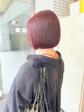 ショート カラー ショートボブ縮毛矯正 髪質改善のプロ山道潤のヘアスタイル