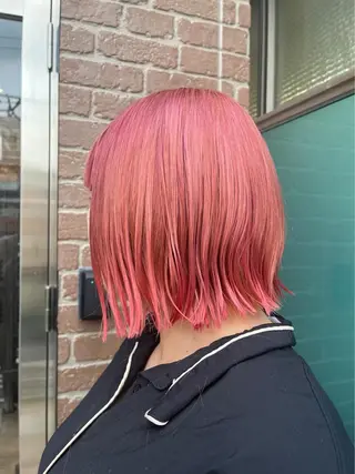 ミディアム カラー パーマ ヘアアレンジ メンズ キッズ ネイル マツエク・マツパ アイブロウ times salon名駅所属・久木原 ゆりのヘアスタイル