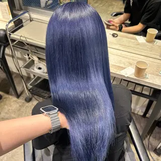 セミロング カラー ✨うる艶/ブリーチ✨ 𝓡𝒖𝓷𝐚💋のヘアスタイル