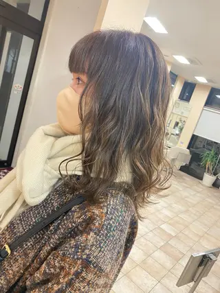 ミディアム 🇰🇷韓国風顔周り NANAMI🇰🇷のヘアスタイル