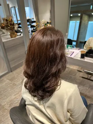 セミロング パーマ hair＆make CIEL所属・武井 哉子のヘアスタイル