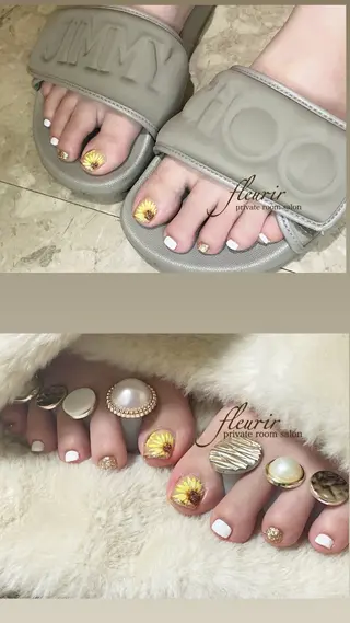 ネイル フルリール 【プライベートサロンのネイルデザイン