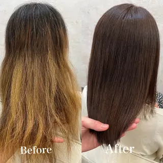 セミロング ECLART Reala　町田店のヘアスタイル