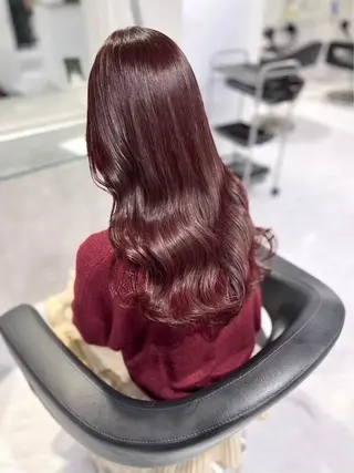 ロング カラー 大人っぽ韓国ヘア 寒色💙yuma💙のヘアスタイル