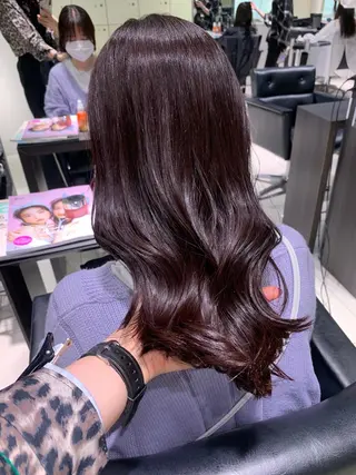 セミロング SALOWIN渋谷caldo店B1所属・岐津公太 メンズ縮毛矯正のプロのヘアスタイル