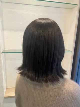 ミディアム カラー 透明感/チョコカラー 💍TAMA💍のヘアスタイル