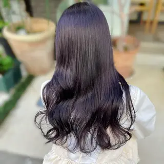 ロング カラー ブリーチなしカラー kana🐱のヘアスタイル