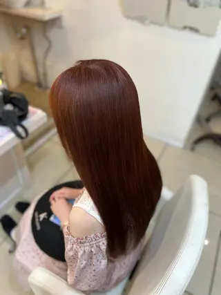 セミロング カラー 🐾ふしみ さちえ🐾のヘアスタイル