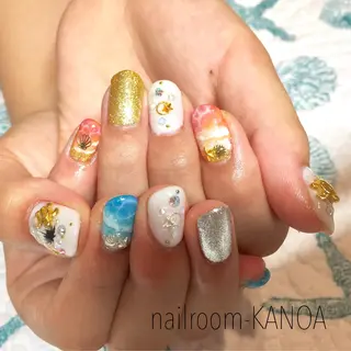 ミディアム ネイル nailroom- KANOAのネイルデザイン