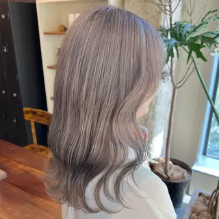 セミロング カラー Rino kanayama所属・Rino 金山 / 宮澤 萌のヘアスタイル