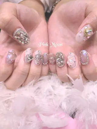 ネイル PinkMoon Nozomiのネイルデザイン