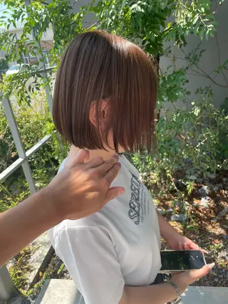 ショート R-ee-i HAIR SALON所属・田中 ひろのヘアスタイル