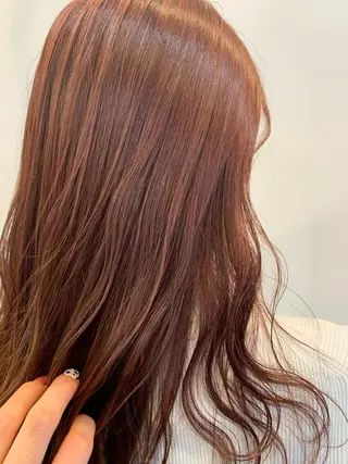 ロング カラー まろやかカラー🤎 みなとまほのヘアスタイル