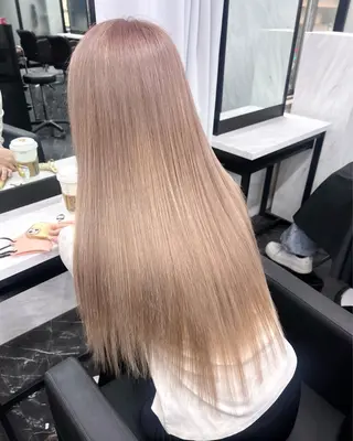 ロング カラー 梅田/韓国ヘア/ エクステ🤖ヒナのヘアスタイル