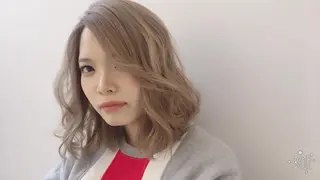 ミディアム カラー ✨️美髪矯正×似合わ せ艶カラー✨藤田透のヘアスタイル