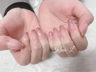 カラー ネイル 芦辺 香奈のネイルデザイン