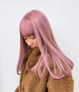 ロング カラー nico TOKYO 渋谷所属・ブリーチ　ハイトーン 特化🌈フジタハルキのヘアスタイル