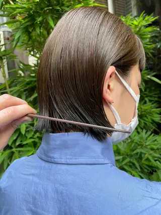 ショート 吉田一輝 外国人パーマのヘアスタイル