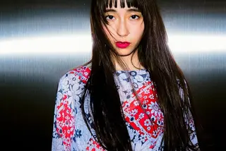 ロング カラー 水口 英里のヘアスタイル