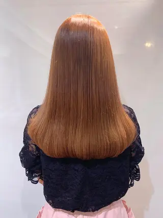 セミロング カラー ヘアアレンジ As hair所属・柔らか垢抜けｶﾗｰと ｶｯﾄ🫧ASUKAのヘアスタイル