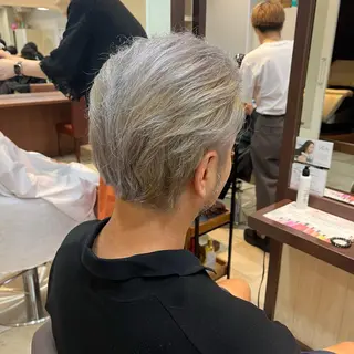 カラー メンズ 大人透明感艶カラー 寺田稜のヘアスタイル