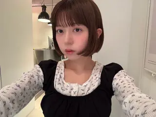 ショート riria/ボブ /ブラウンカラー🎀のヘアスタイル