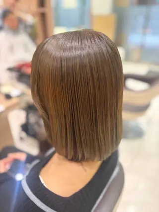 ミディアム カラー 🐈‍⬛SARA🎀 メンズ縮毛矯正のヘアスタイル