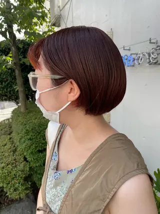 ショート カラー SALOWIN下北沢所属・hazuki 🌝のヘアスタイル