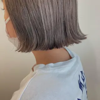 ショート カラー 尾籠 美幸 （オゴモリ ミユキ）のヘアスタイル