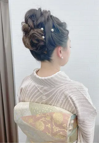 ヘアアレンジ GRANLUSSO 〜グランルッソ駅前店所属・木口 嘉美のヘアスタイル