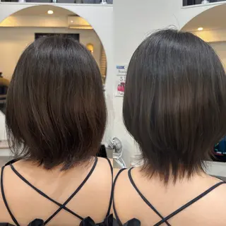 ショート ボブ/透明感カラー/ 艶髪/azumiのヘアスタイル