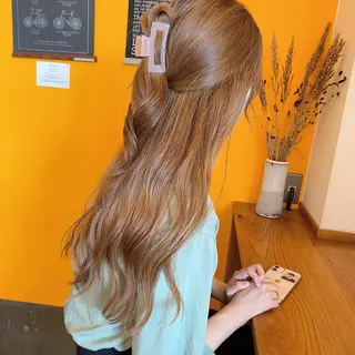 ロング カラー 艶髪韓国ヘア 💘小笠原涼華のその他イメージ