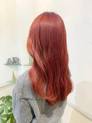 ロング カラー 髪質改善カラー🤍 エクステ✨君島由実子のヘアスタイル