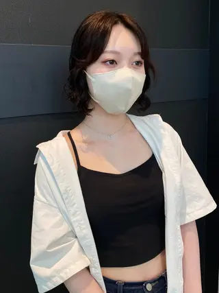 ショート カラー パーマ mai / linoah˚✧のヘアスタイル