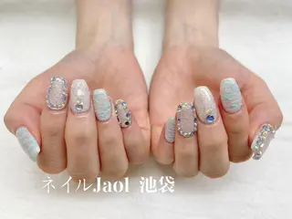 ミディアム nail jaol池袋店所属・ネイルJaol 池袋のネイルデザイン