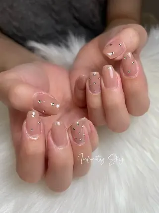 ネイル infinity skyのネイルデザイン