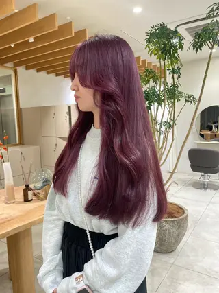 ロング カラー 矢場町/酸性ストレー ト/髪質改善/リオのヘアスタイル
