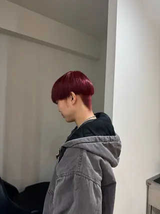 ショート カラー メンズ newi remi🖤のヘアスタイル