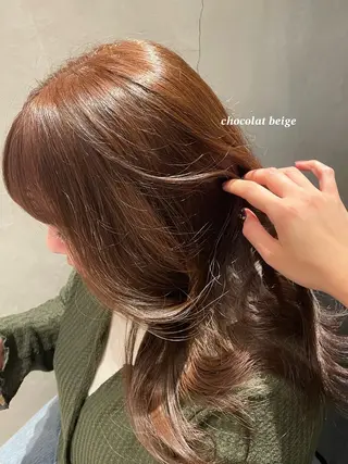 ロング カラー Amery kanazawahakkei所属・Luna ☾ ໋のヘアスタイル