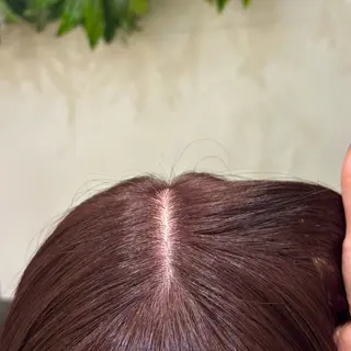 ロング カラー PATIONN所属・透明感/ベージュ/ 顔周り/yuna.のヘアスタイル