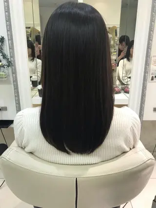 セミロング クリーピー　オーナー 福田 将太のヘアスタイル