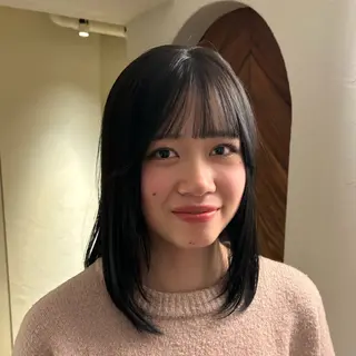 セミロング ⌇🌹透明感カラー 🌹ᴍᴇɢᴜᴍɪ ⌇のヘアスタイル