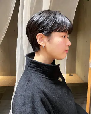 ショート ボブ/ショート 吉田竣のヘアスタイル