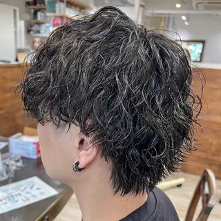 パーマ メンズ メンズ特化🏹カット パーマ/チヒロ🤍のヘアスタイル