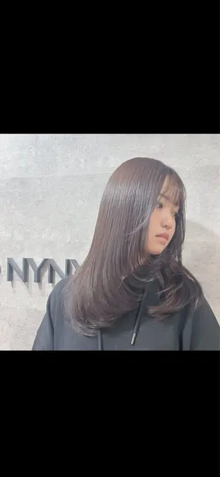 ミディアム Grow by NYNY 田代 紀恵のヘアスタイル