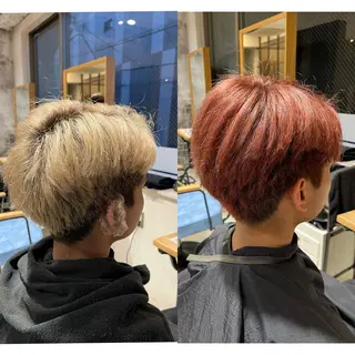 ショート カラー オアシスガーデン上野店所属・山内 瞳のヘアスタイル