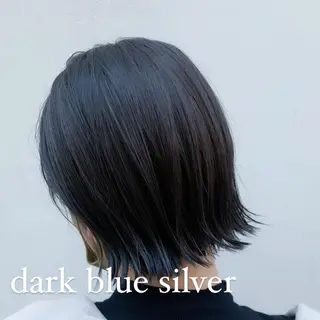 ミディアム カラー ヘアアレンジ ミニボブ/ブリーチ 🌈MISATOのヘアスタイル