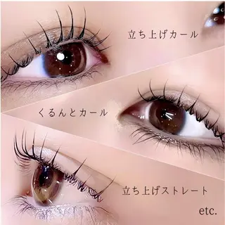 マツエク・マツパ mika❤︎まつげ| 眉毛|束感【茅ヶ崎】のマツエク・マツパデザイン