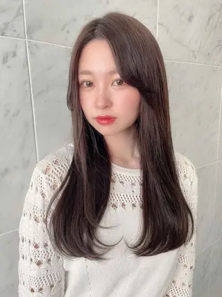 ロング Ley所属・造田 彩湖のヘアスタイル